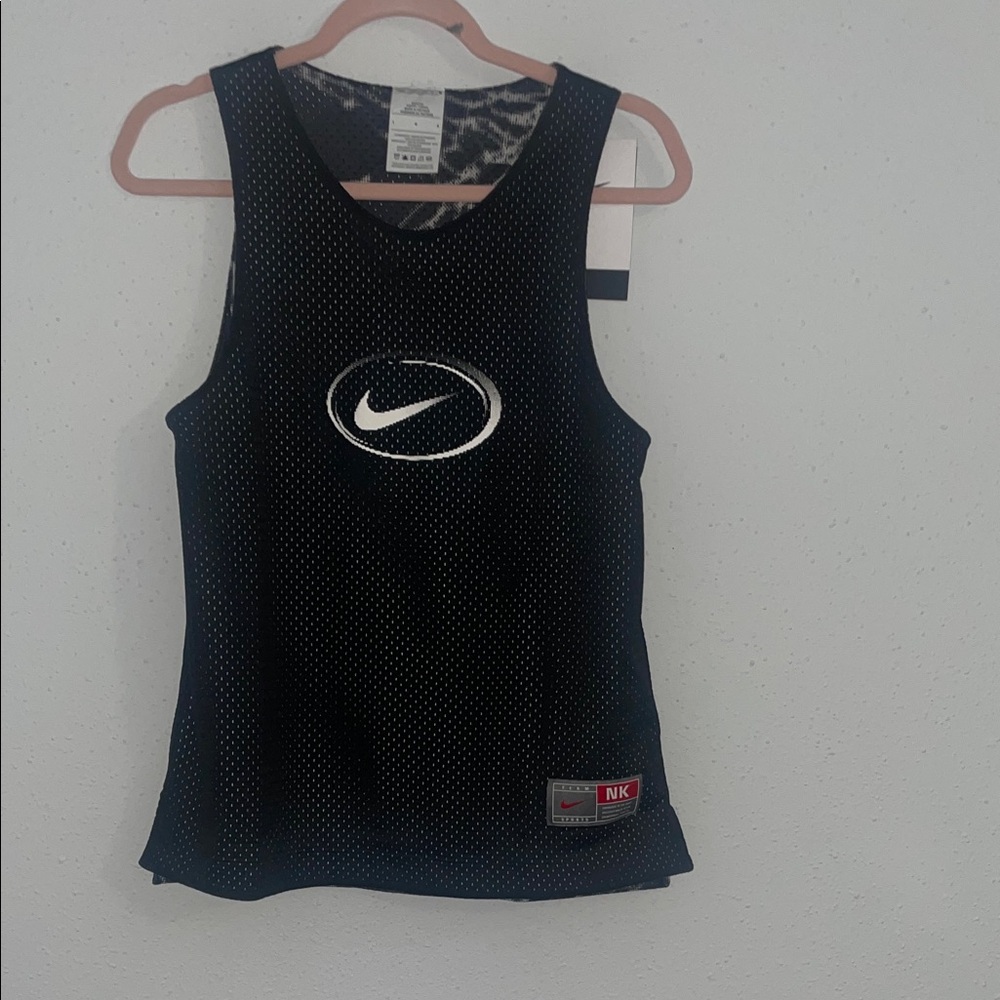 Nike Black Reversible Tank Top for Kids